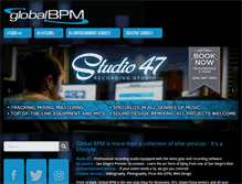 Tablet Screenshot of globalbpm.com